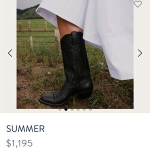 Size 8.5 Lucchese’s “Summer” Cowboy Boot